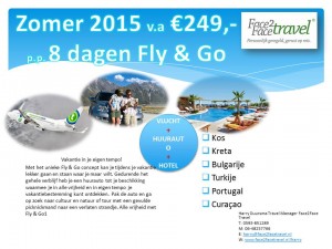 zomer 2015 fly&Go