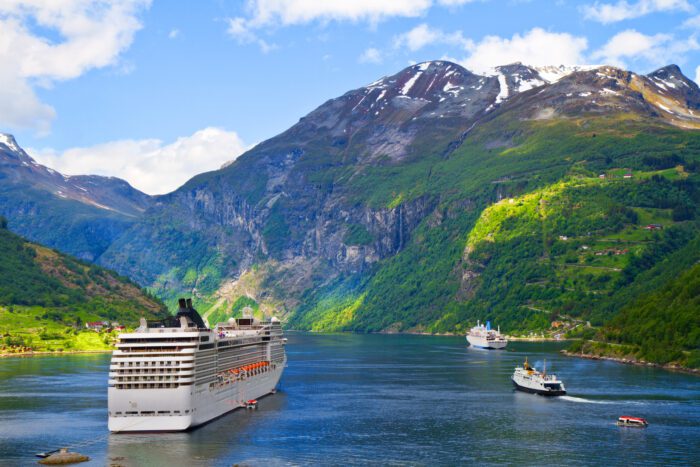cruise noorse fjorden corona